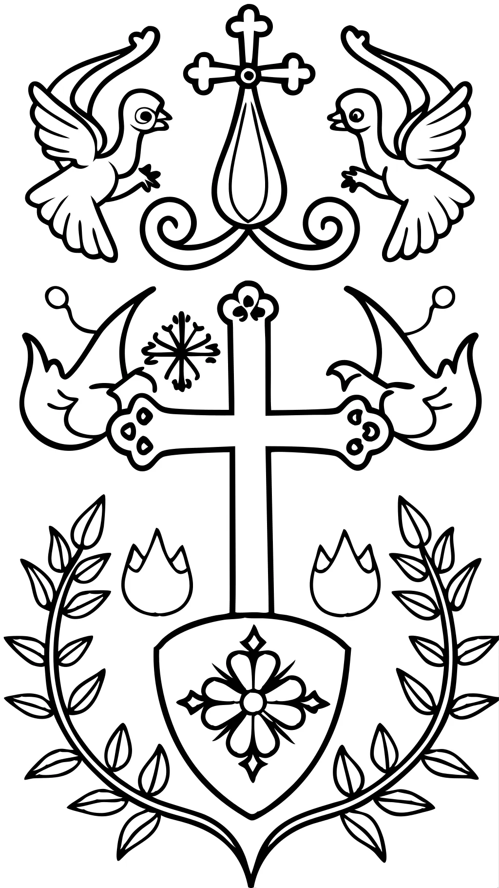 catholic coloring pages